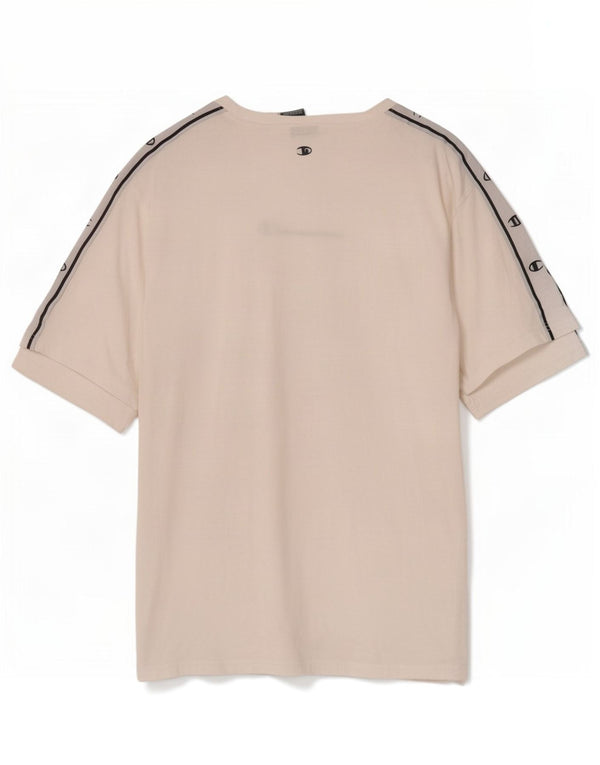 Męski T-shirt Champion Slim Fit Graphic Top XL, biała bawełna