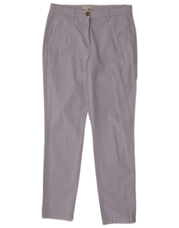 Damskie spodnie chino Tommy Hilfiger UK 8 Small W30 L29 Niebieskie bawełniane