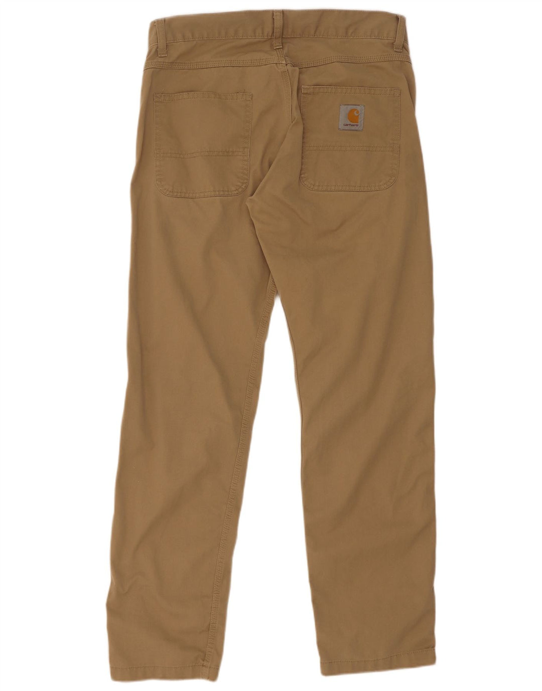 Męskie proste spodnie Carhartt W32 L32 Brązowy poliester