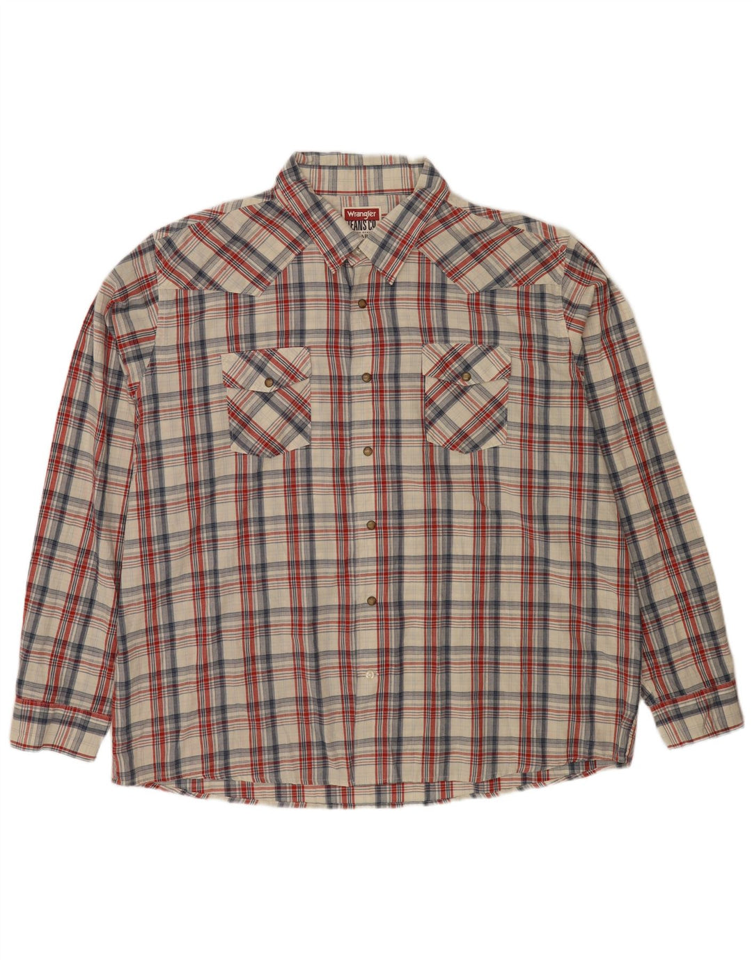 Koszula męska Wrangler 3XL, bawełniana, wielokolorowa krata
