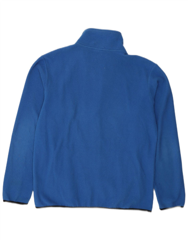 Męska kurtka polarowa Asics UK 40, duża niebieska, poliester