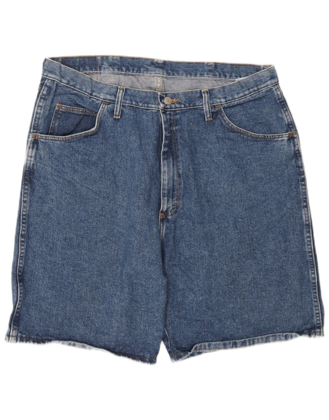 Męskie spodenki jeansowe Wrangler W38 XL, niebieskie, bawełniane