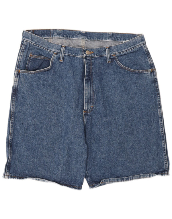 Męskie spodenki jeansowe Wrangler W38 XL, niebieskie, bawełniane
