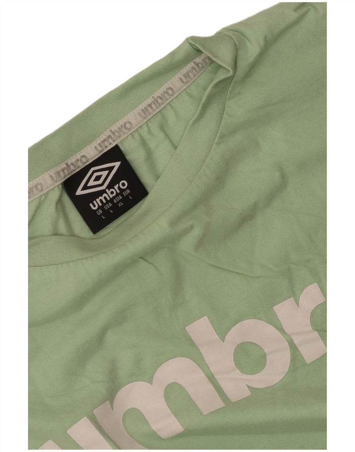 Damska kamizelka Umbro Crop Graphic UK 14, duża, zielona