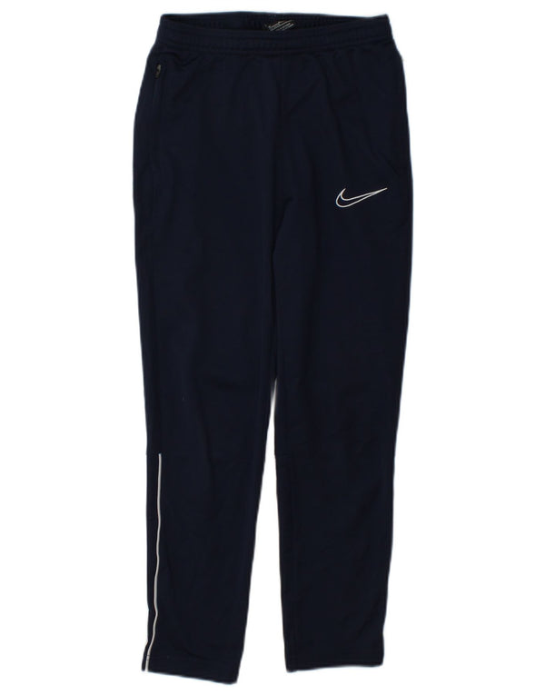 Chłopięce spodnie dresowe Nike Dri Fit 10-11 lat, średni granatowy poliester