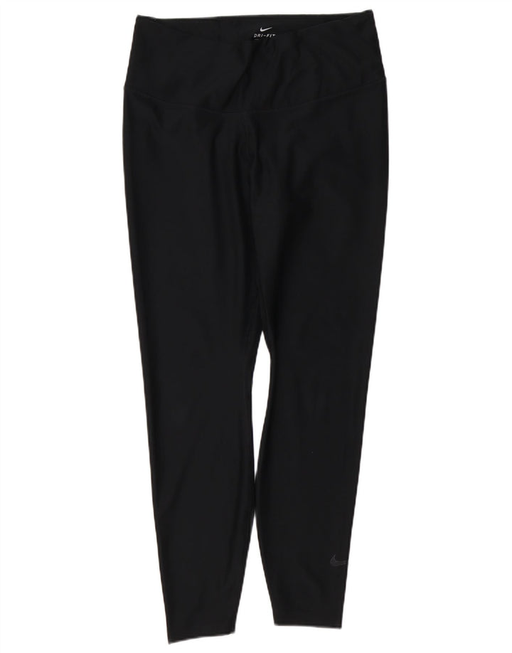 Damskie legginsy Nike Dri Fit UK 18 XL, czarny poliester