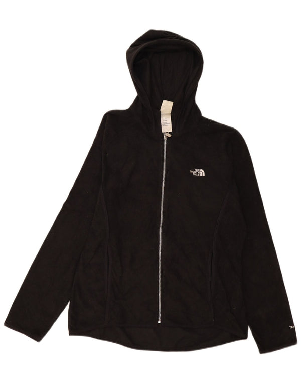 Damska kurtka polarowa z kapturem The North Face UK 18 XL, czarna, poliestrowa
