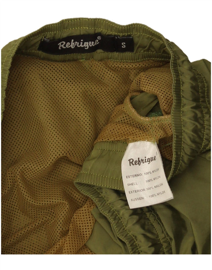 Męskie spodenki kąpielowe Refrigue, mały, zielony nylon