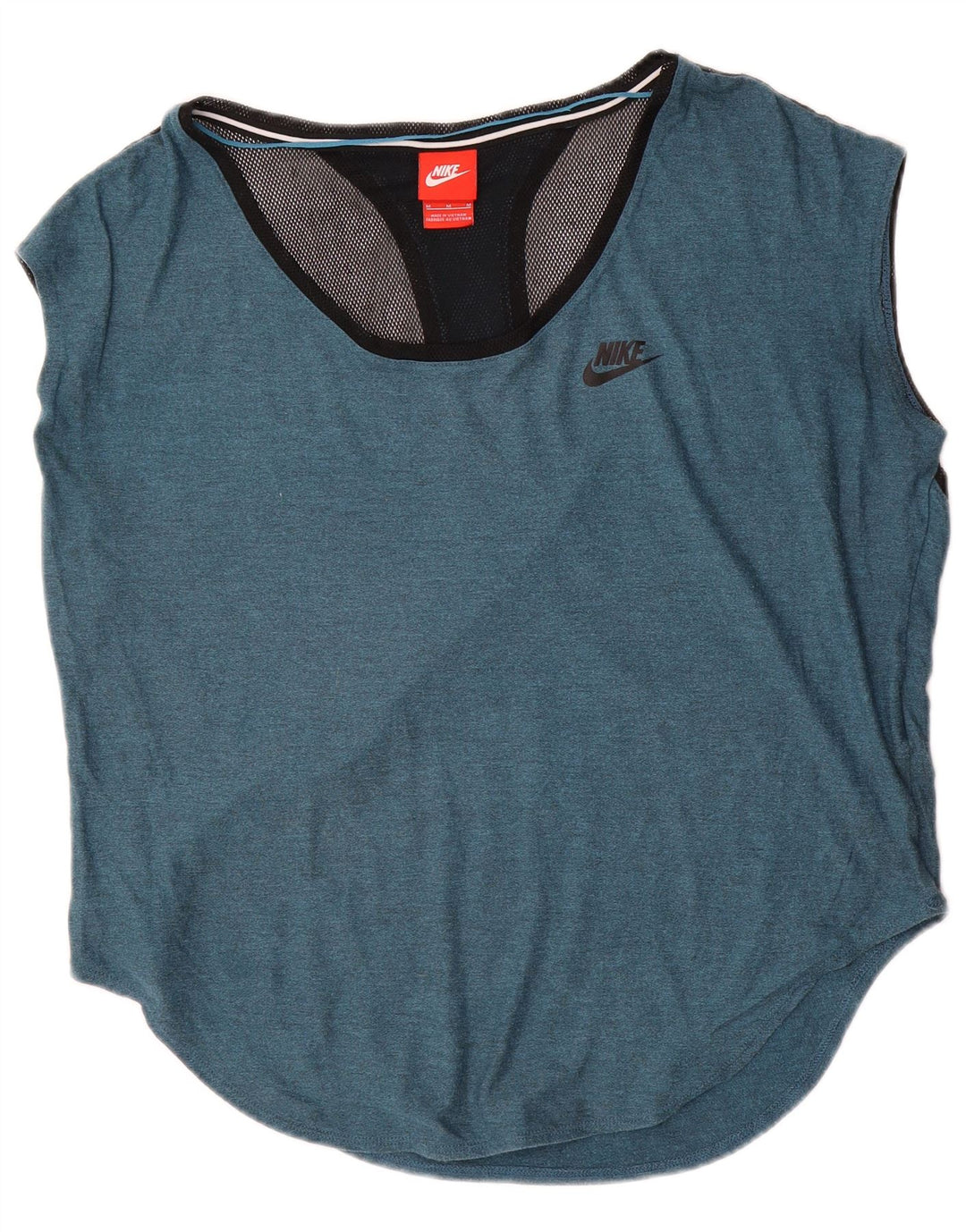 Damska kamizelka oversize Nike UK 14 Modal w kolorze średniego niebieskiego