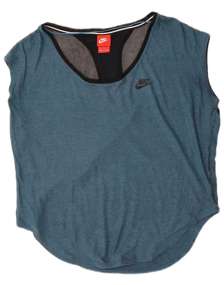 Damska kamizelka oversize Nike UK 14 Modal w kolorze średniego niebieskiego