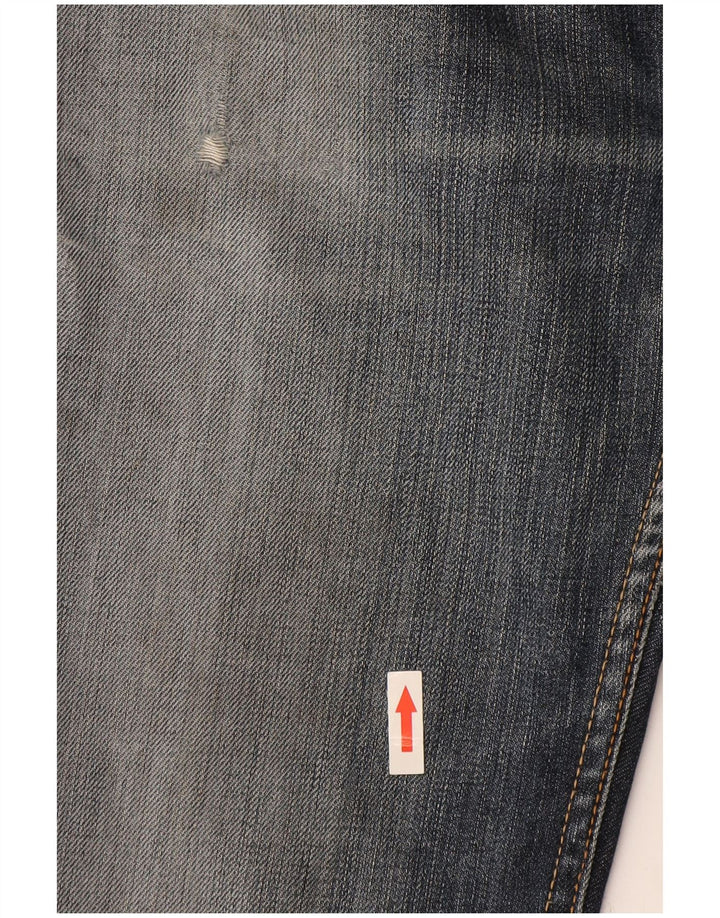 Damskie jeansy Levi's 511 Slim W32 L28 Granatowa bawełna