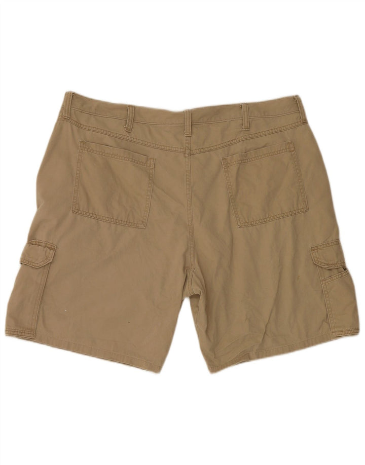Męskie spodenki cargo Wrangler W40 XL, beżowa, bawełniana