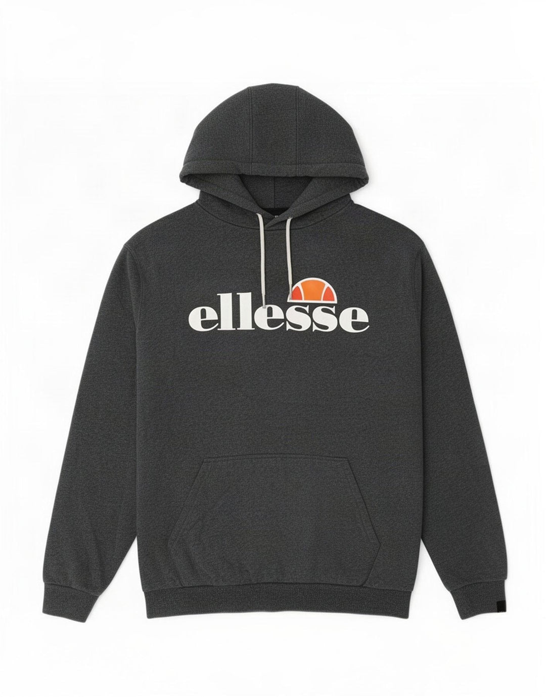 Męski sweter z kapturem Ellesse, średnioszary, bawełniany