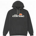 Męski sweter z kapturem Ellesse, średnioszary, bawełniany