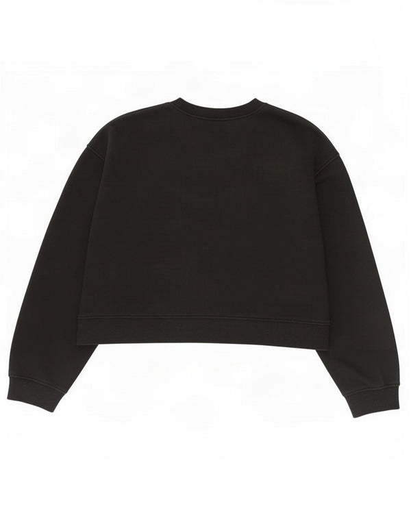 Bluza damska Zara Crop Jumper UK 16, duża czarna