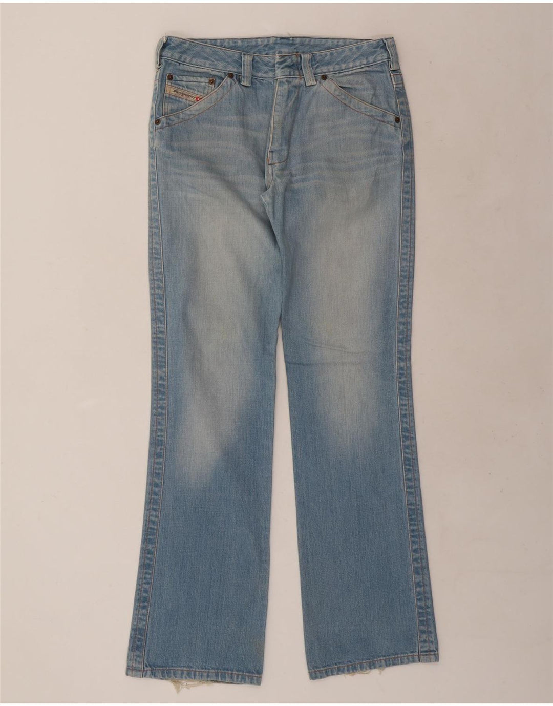 Damskie jeansy Bootcut Diesel W32 L34 Niebieskie bawełniane