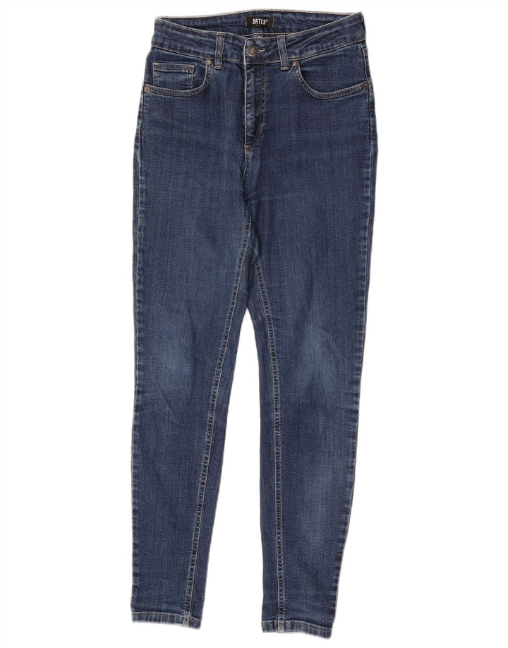 Damskie jeansy Skinny Datch W28 L28 Niebieskie