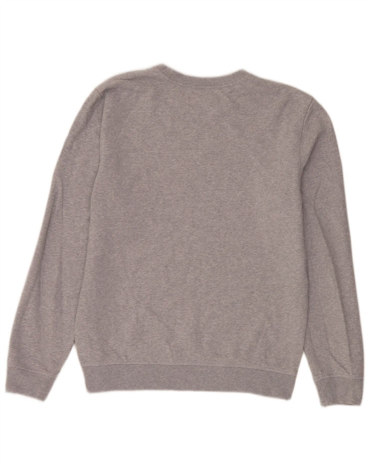 Męska bluza dresowa All Saints, średnia szara bawełna