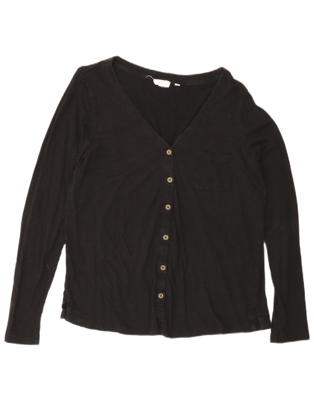 Damska bluzka koszulowa FAT FACE UK 16, duża czarna