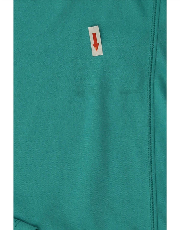Damski top Columbia z długim rękawem, UK 18 XL, turkusowy poliester
