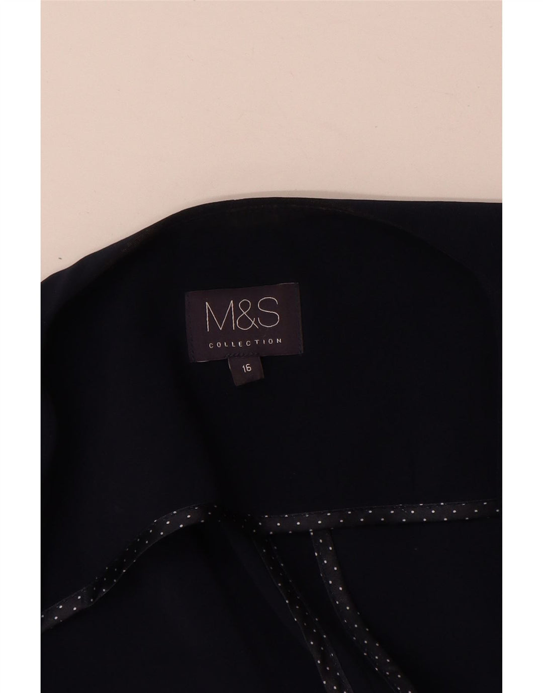 Marks & Spencer Bolero damskie UK 16, duży granatowy poliester
