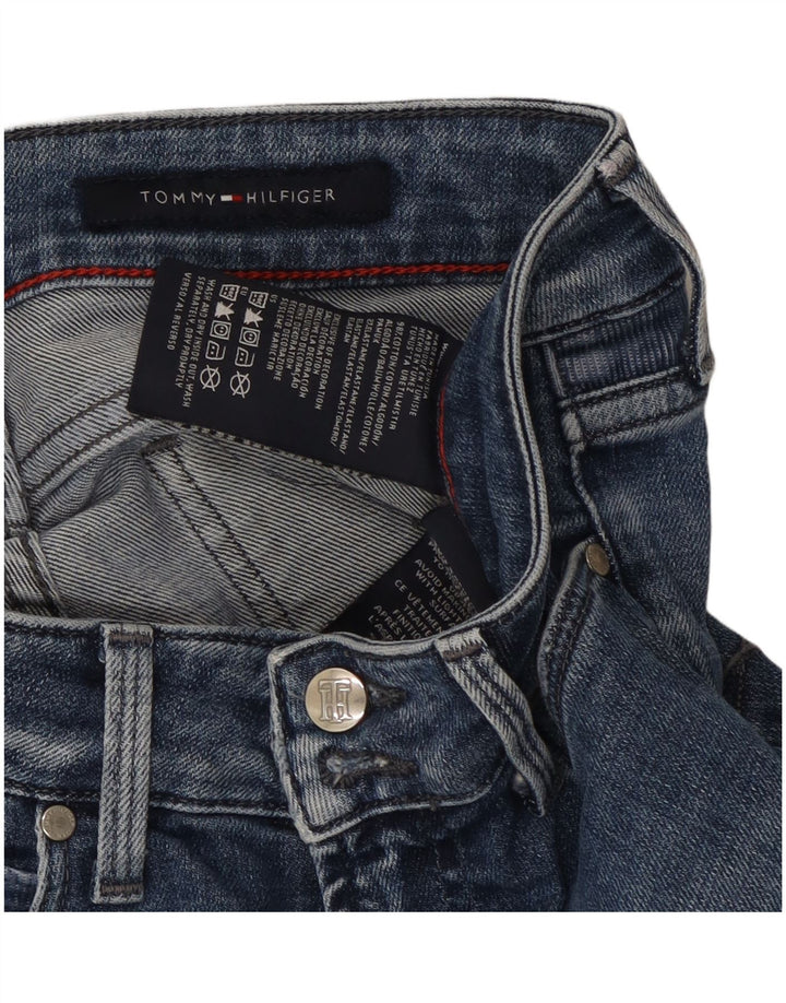 Damskie jeansy slim Tommy Hilfiger W26 L29 Niebieskie bawełniane