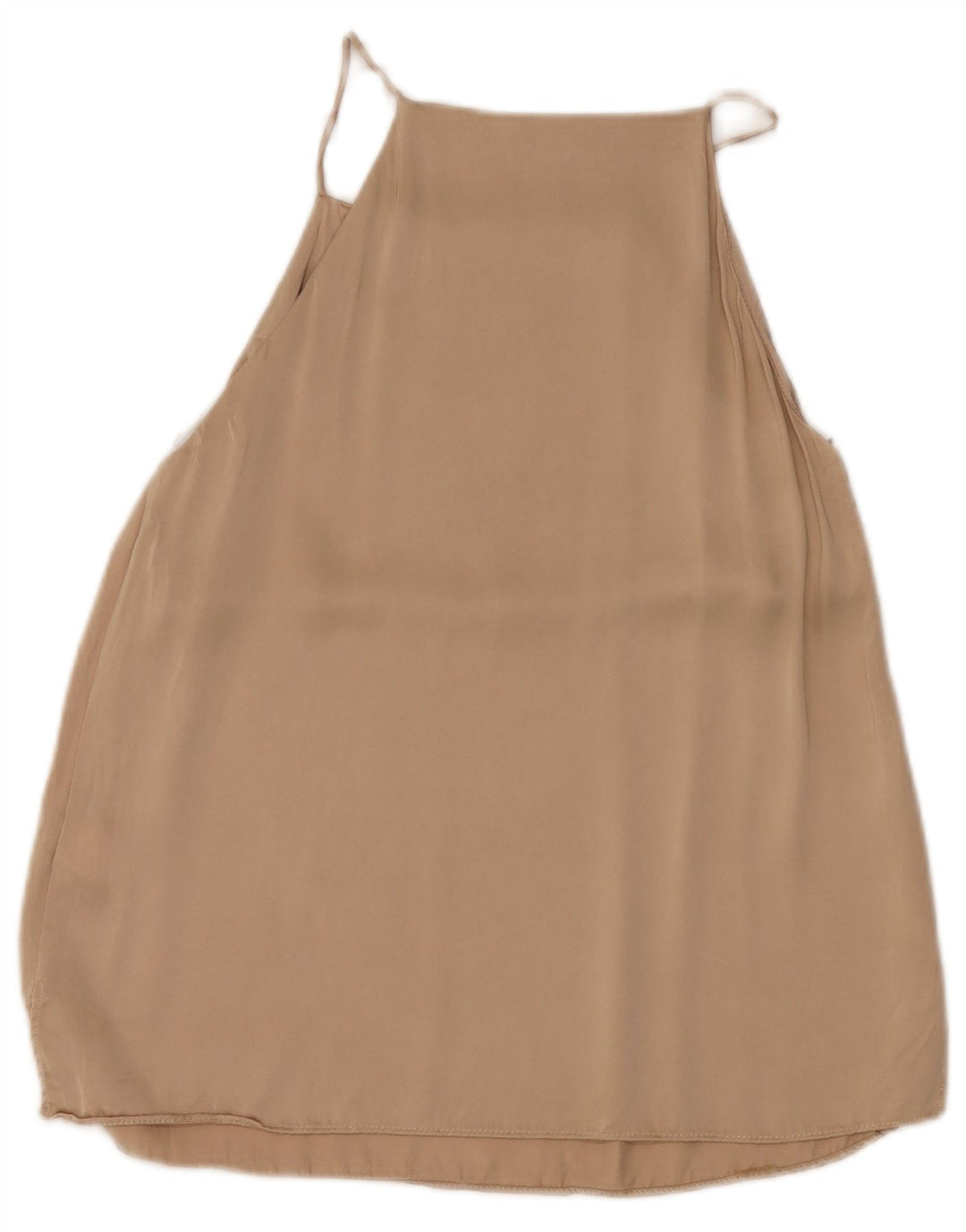 Damski top na ramiączkach Zara UK 10 Small Beżowa Wiskoza