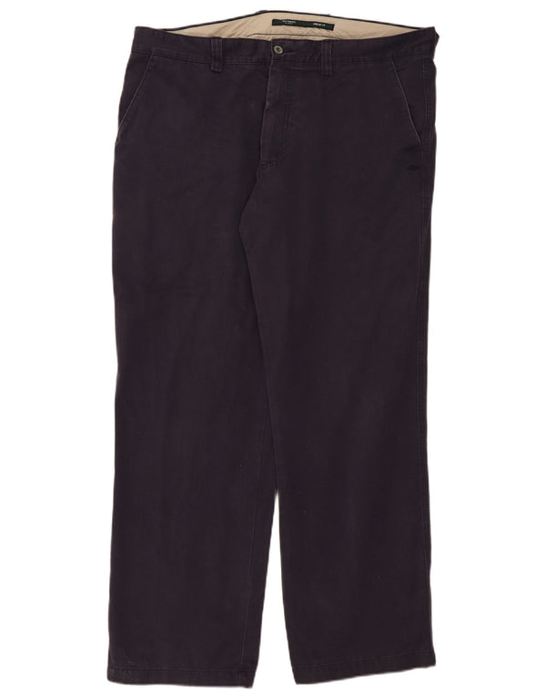 Spodnie męskie Dockers Comfort Fit Straight Chino W38 L32 Granatowa bawełna
