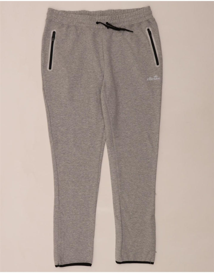 Męskie spodnie dresowe Ellesse XL, szare, bawełniane