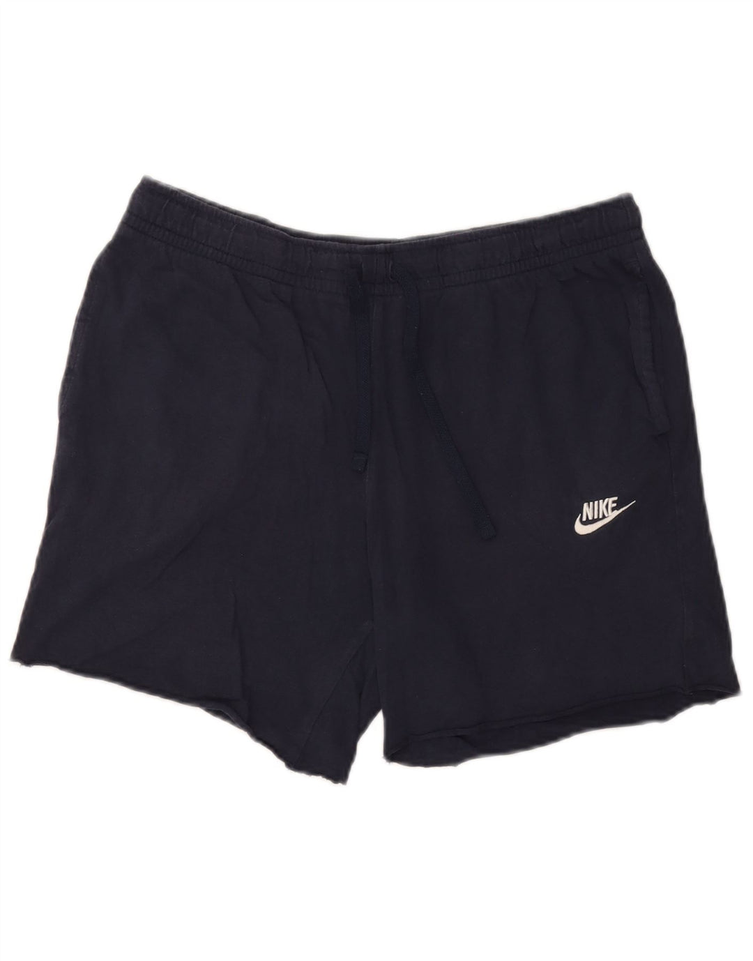 Męskie spodenki sportowe Nike, duże, granatowe, bawełniane
