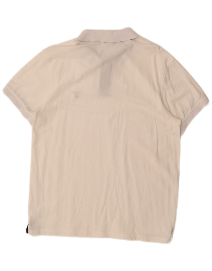Męska koszulka polo Gant XL, biała