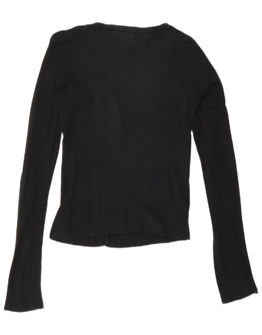 Sweter damski Zara Cardigan UK 10 Small Black Rayon