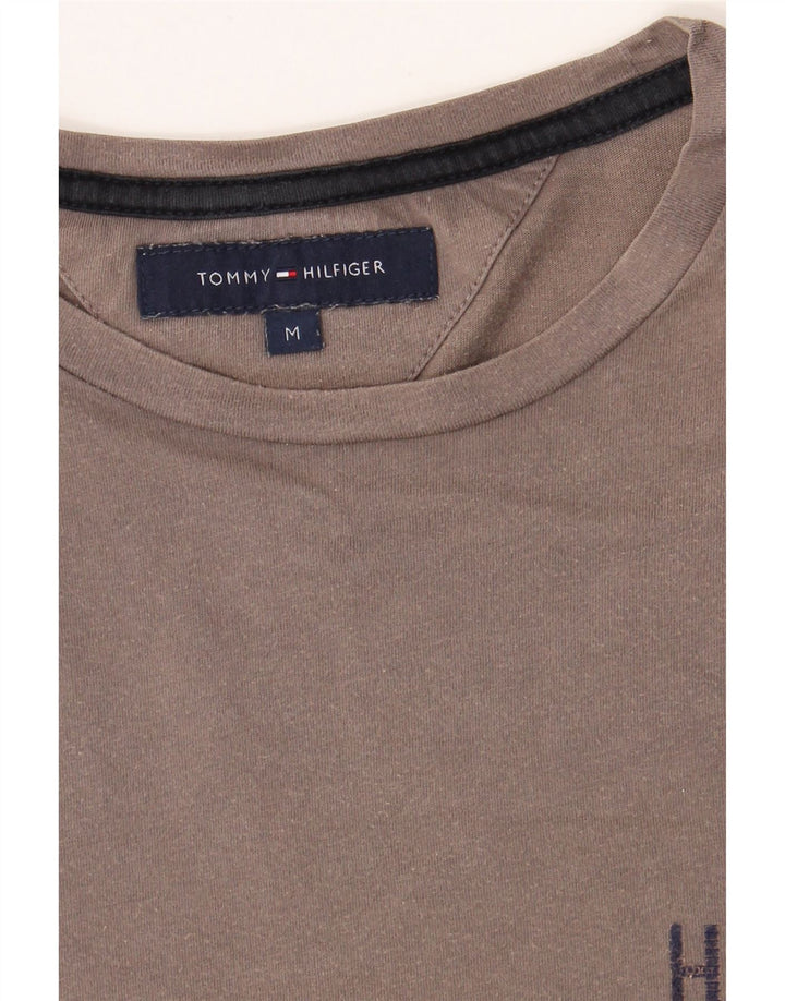 TOMMY HILFIGER Mens NYC Graphic T-Shirt Top Medium Grey Cotton Vintage Tommy Hilfiger and Second-Hand Tommy Hilfiger from Messina Hembry 