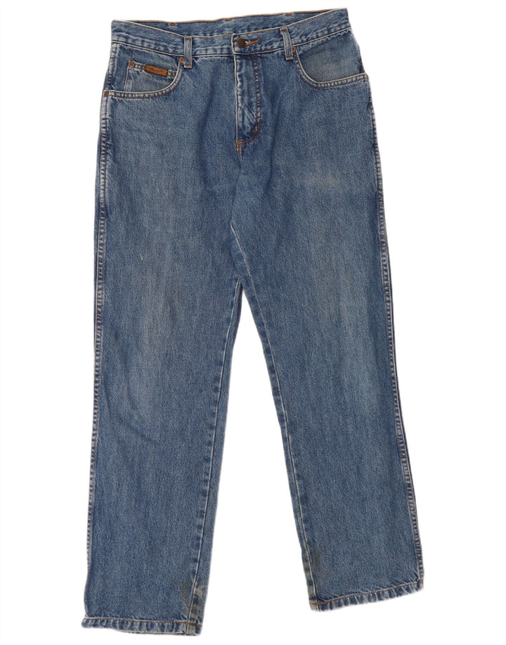 Męskie jeansy WRANGLER Texas Straight W33 L30 Niebieskie, bawełniane