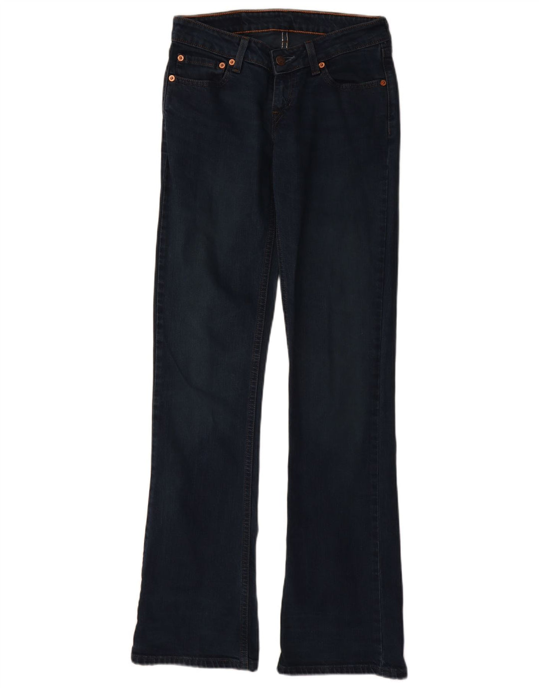Damskie jeansy LEVI'S 545 Bootcut W29 L34 Granatowa bawełna
