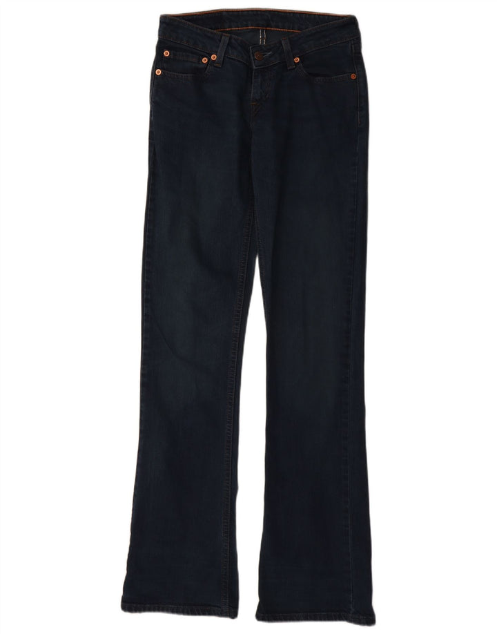Damskie jeansy LEVI'S 545 Bootcut W29 L34 Granatowa bawełna