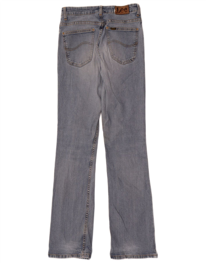 Damskie jeansy Lee Cameron Straight W29 L33 Niebieskie bawełniane