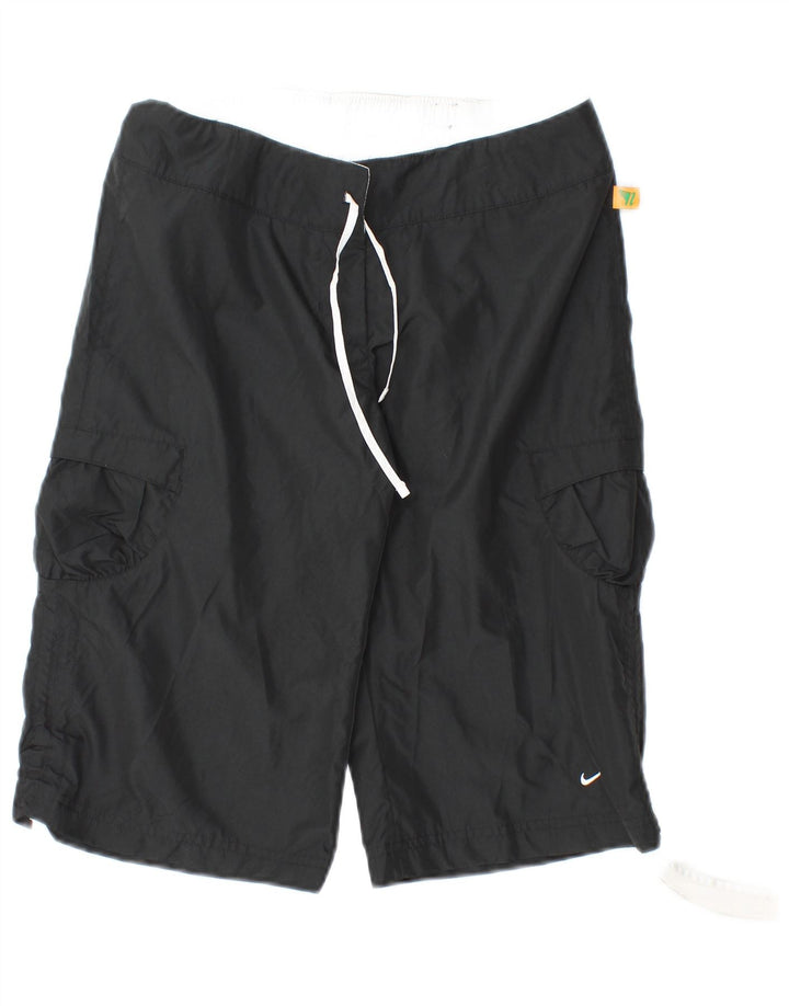 Damskie spodenki kąpielowe Nike US 0/2 XS, czarny poliester