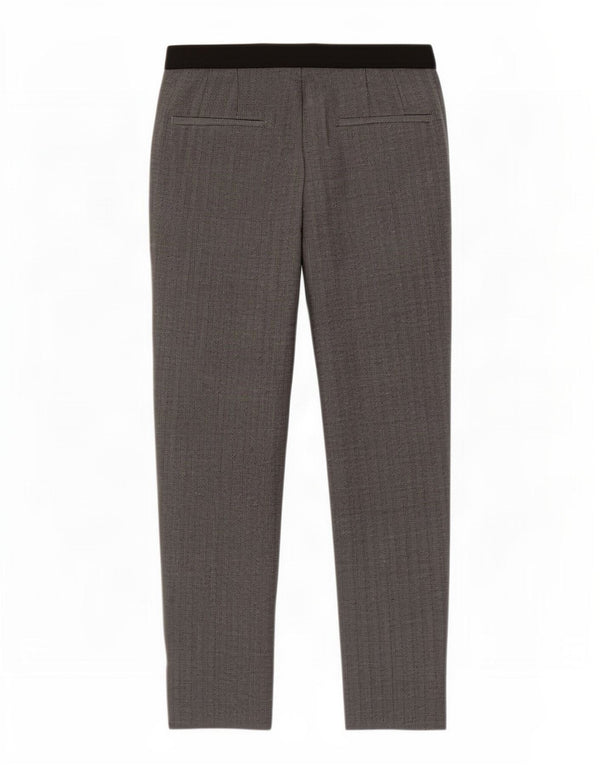 Spodnie damskie Zara Slim Chino UK 10 Small W26 L26 Szara jodełka