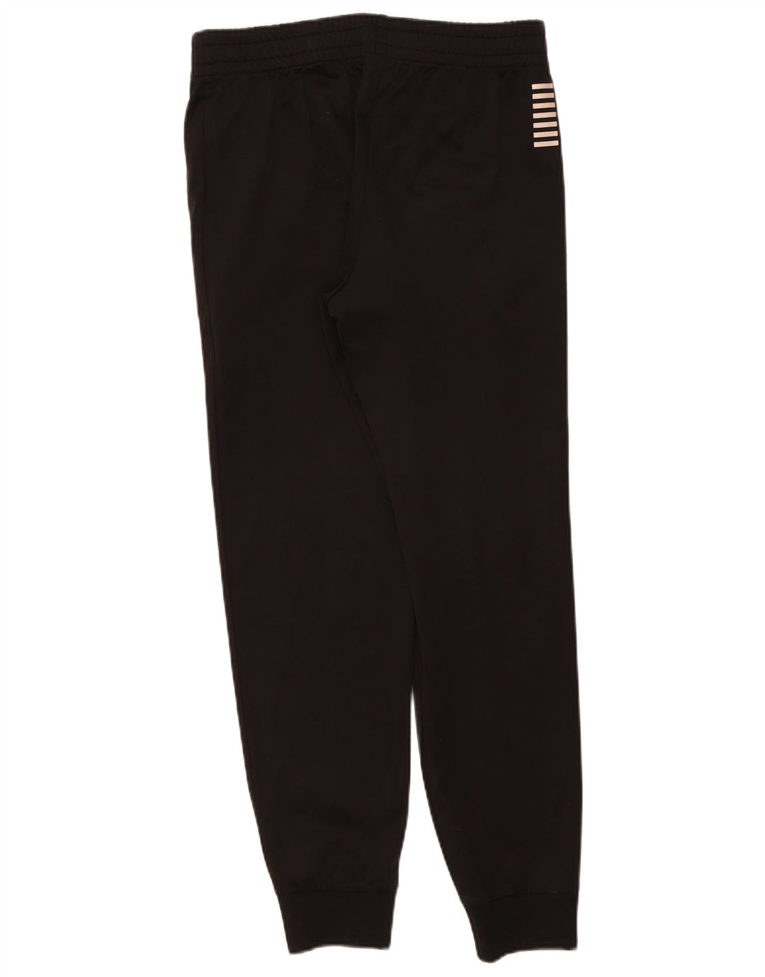Męskie spodnie dresowe Emporio Armani Joggery, duże, czarne, poliestrowe
