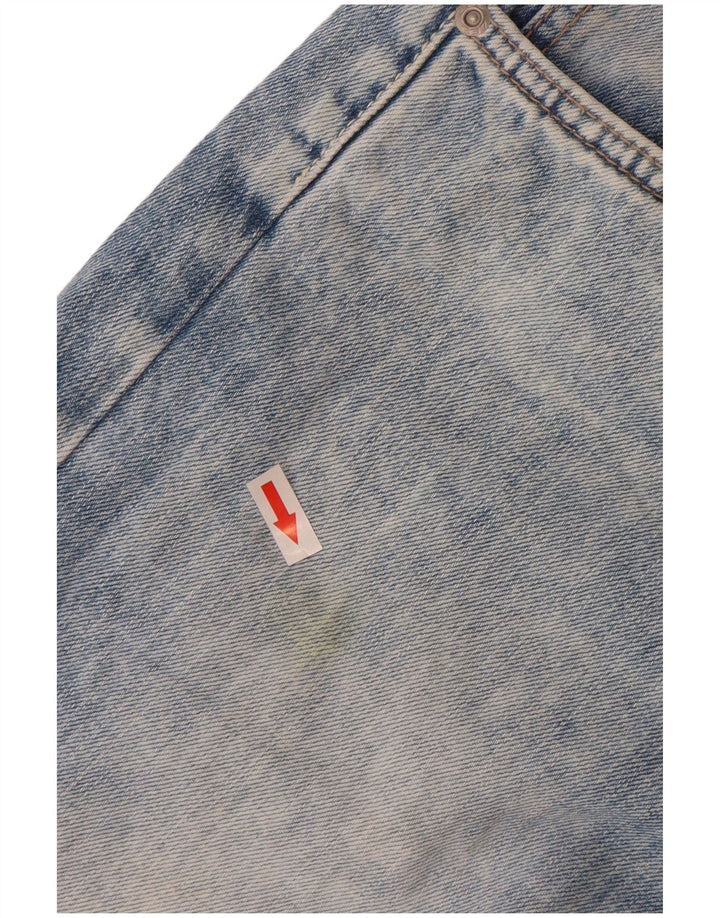 Męskie spodenki dżinsowe Lee W32 Średnioniebieskie, bawełniane