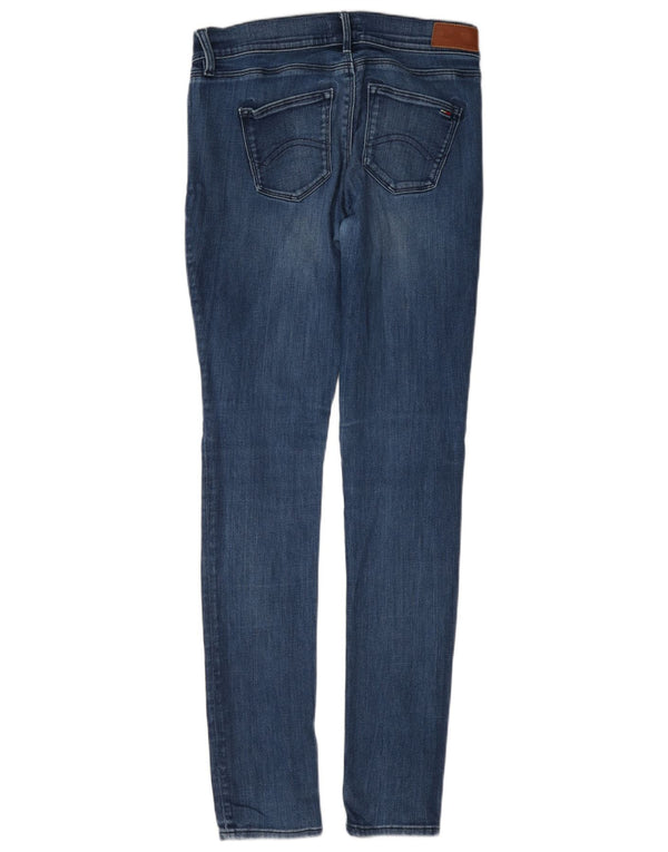 Damskie jeansy Skinny Tommy Hilfiger W30 L34 Niebieskie bawełniane