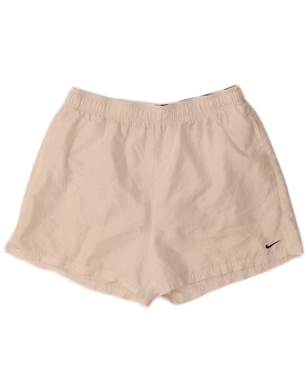 Męskie spodenki sportowe Nike, duże, białe