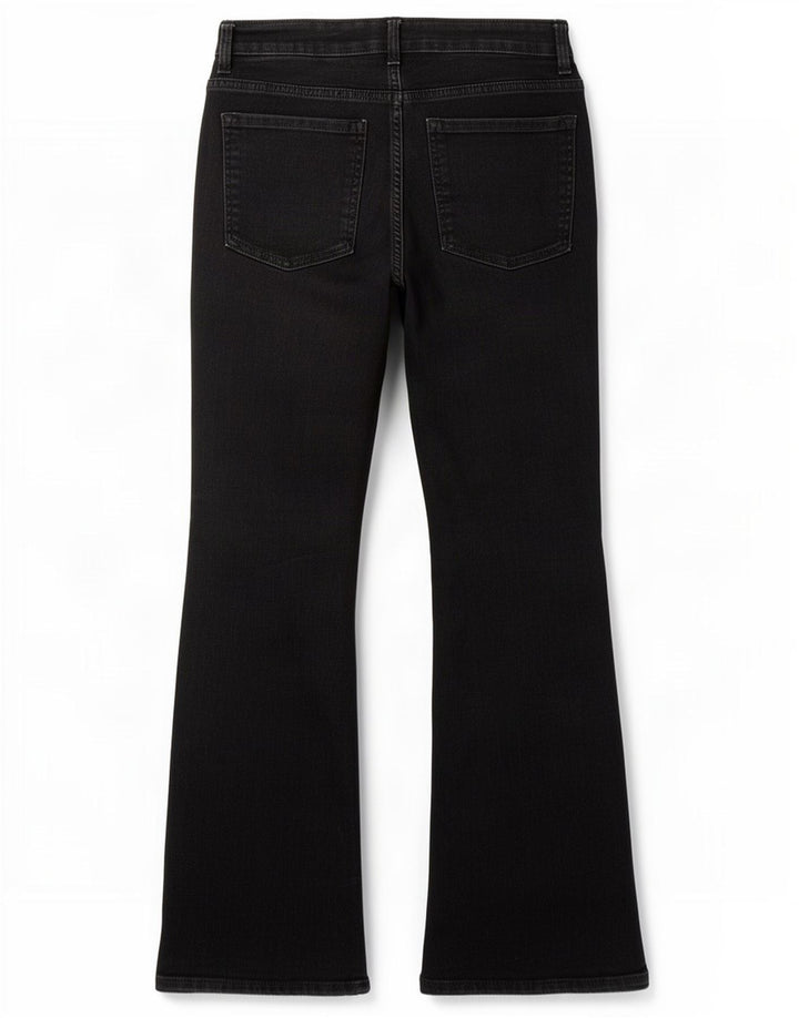 Marks & Spencer Damskie Eva Bootcut Jeansy UK 10 Małe W27 L27 Czarne
