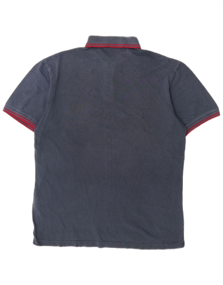 Męska koszulka polo Fred Perry, duża, granatowa, bawełniana
