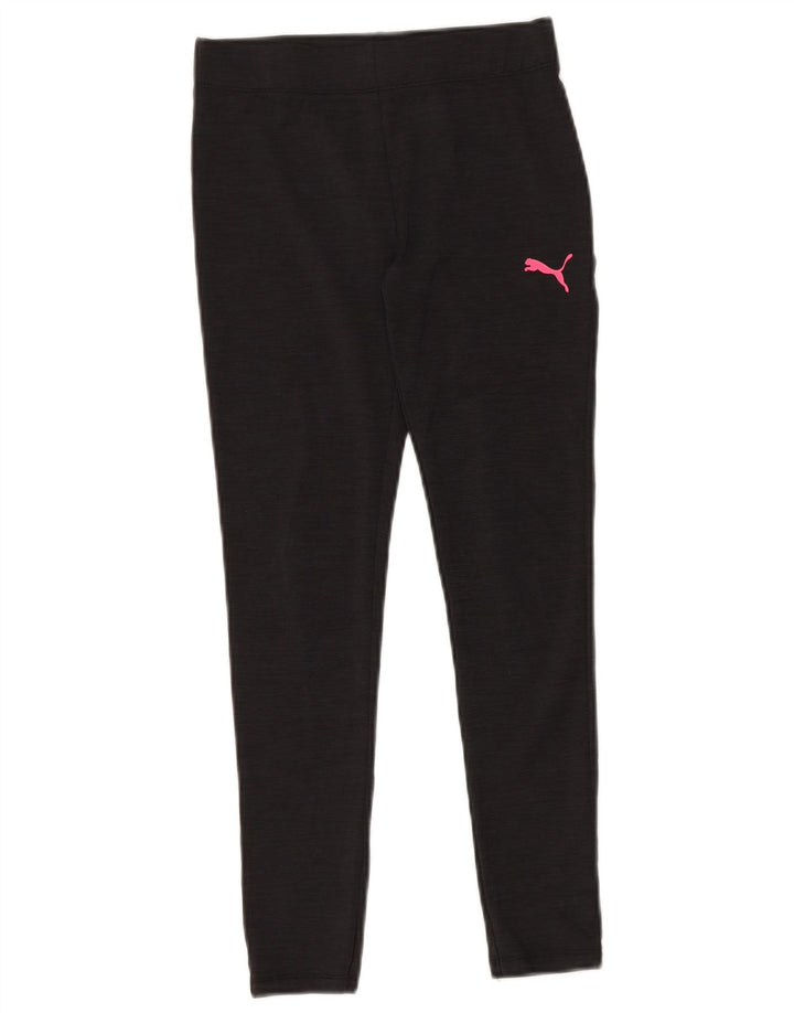 Legginsy Puma Dziewczęce 10-11 lat, średni czarny poliester