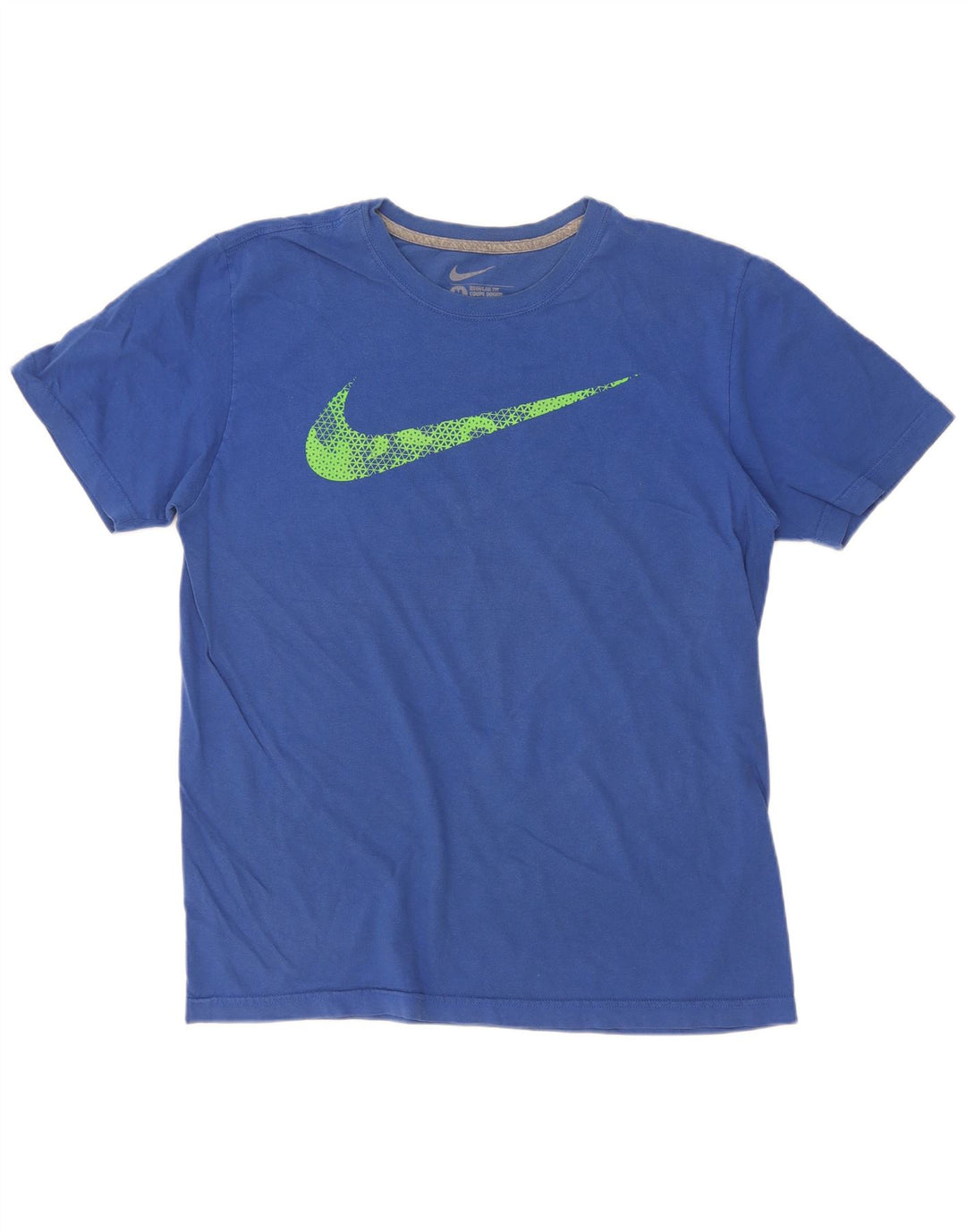 Męska koszulka Nike o regularnym kroju z grafiką, średnia niebieska bawełna