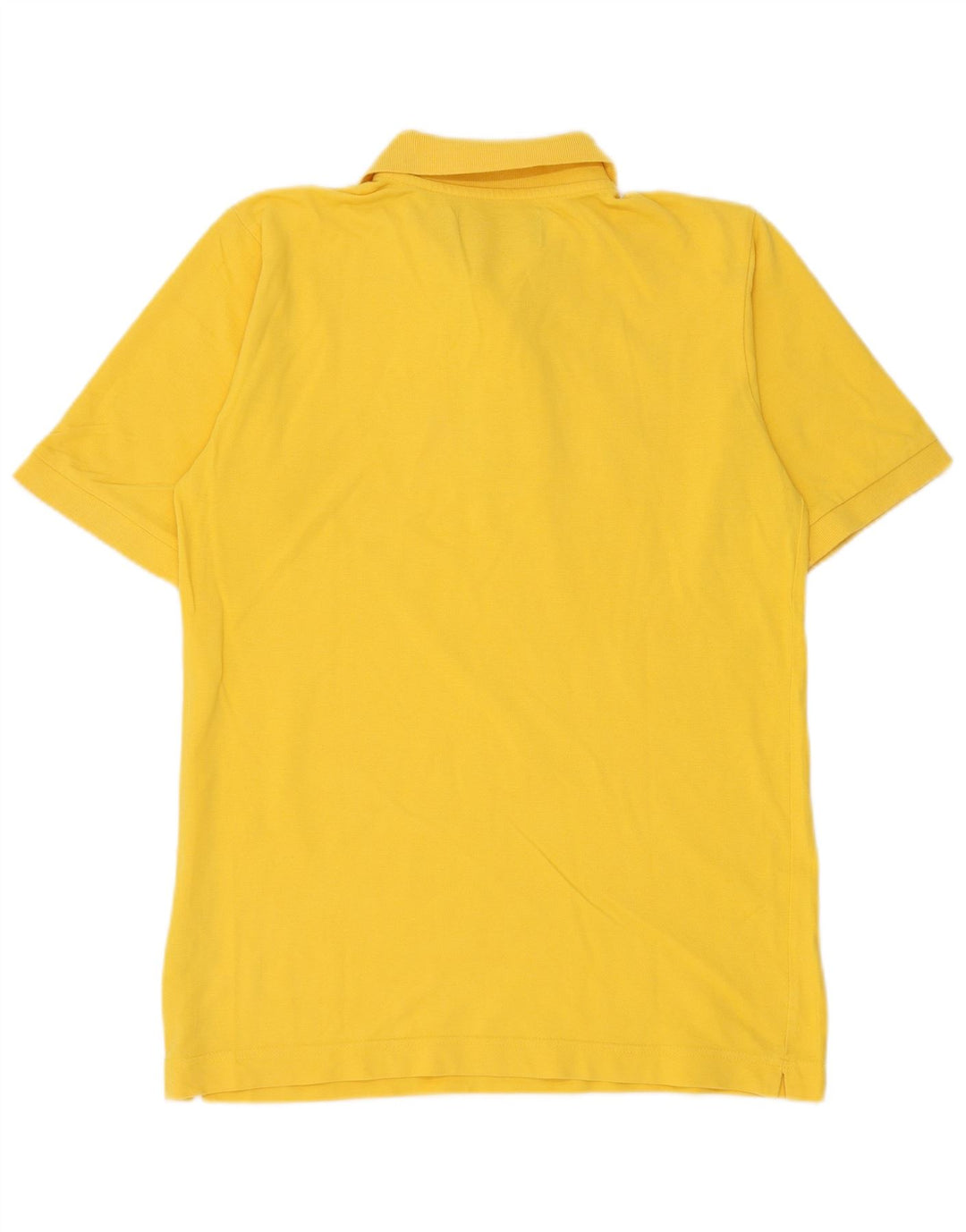 Męska koszulka polo Kappa, mała, żółta, bawełniana