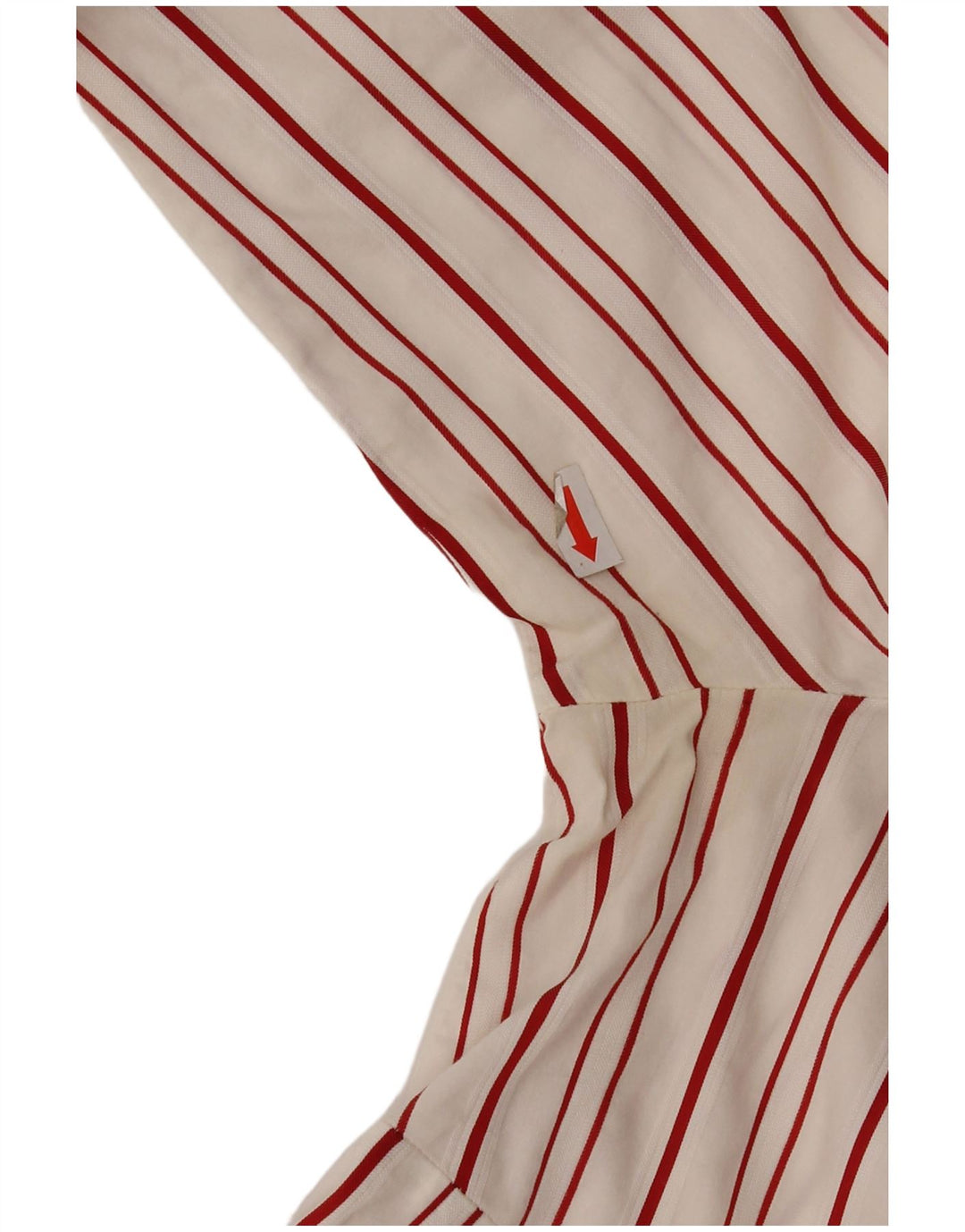 Damska koszula pulowerowa z rękawem 3/4 Zara UK 14, duże czerwone paski