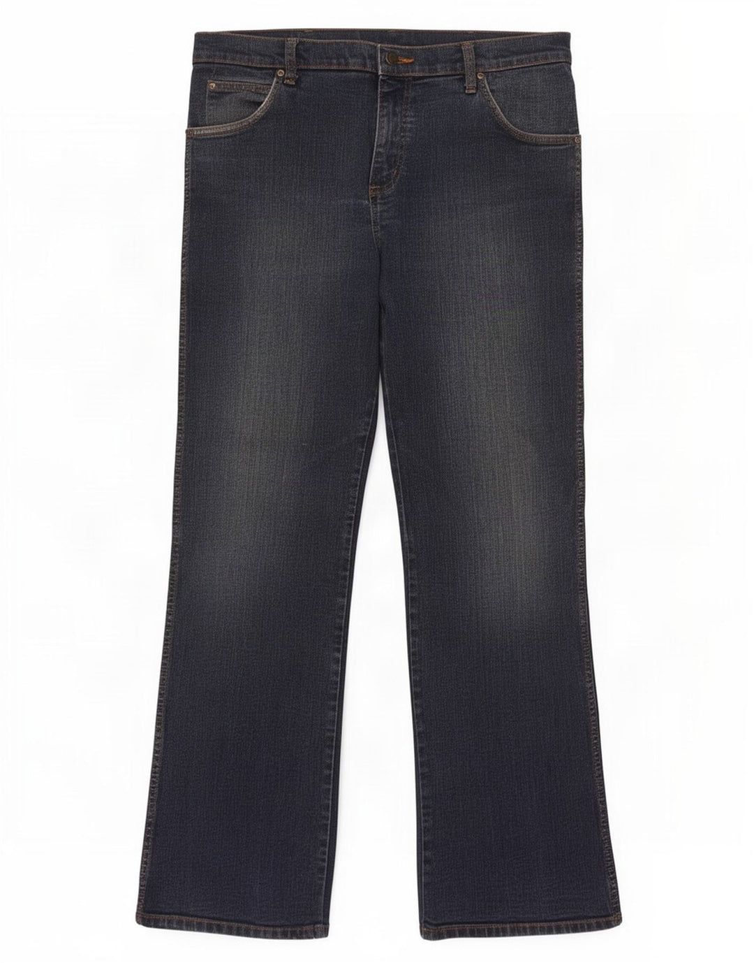Jeansy męskie Wrangler Bootcut W34 L32 Granatowe, bawełniane